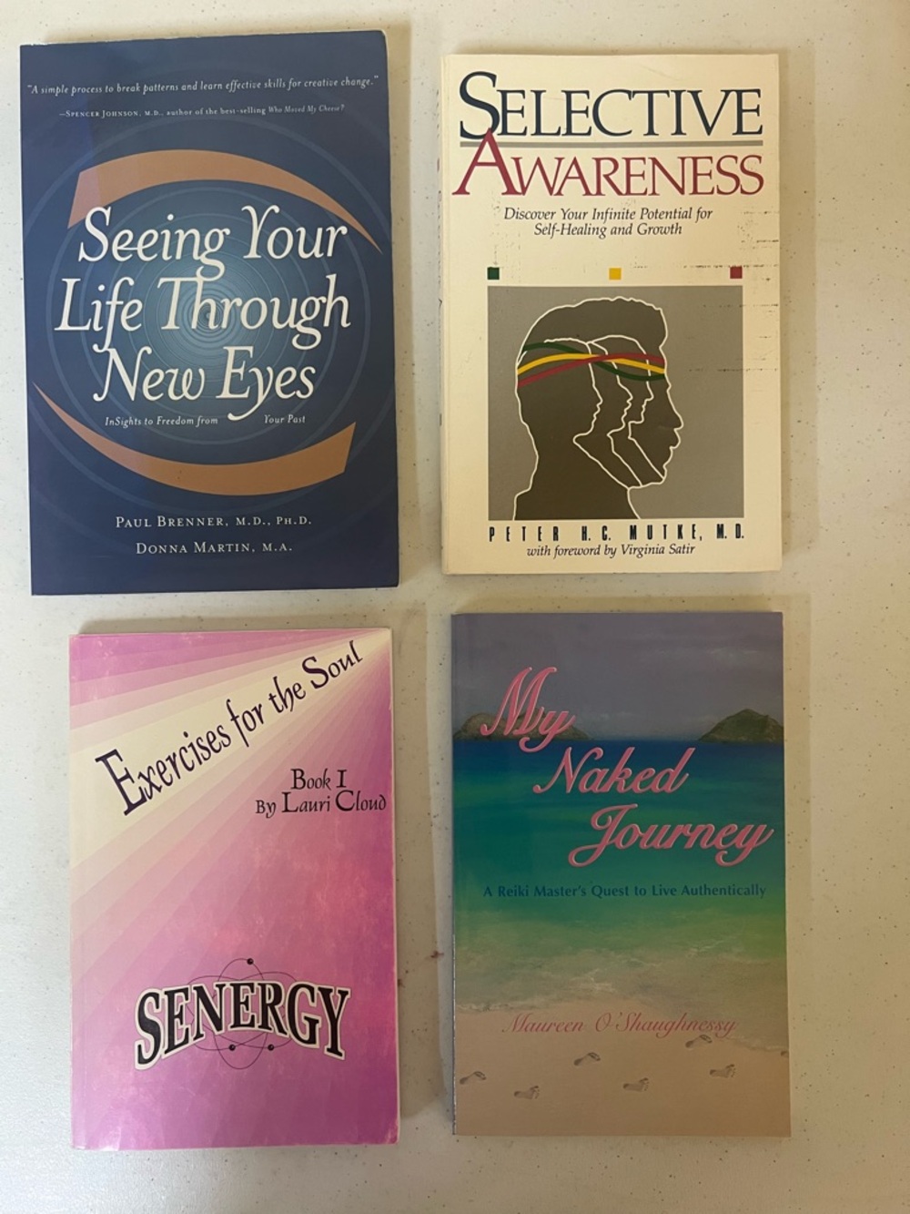 Set of 8 Self-Help Books & 1 audio